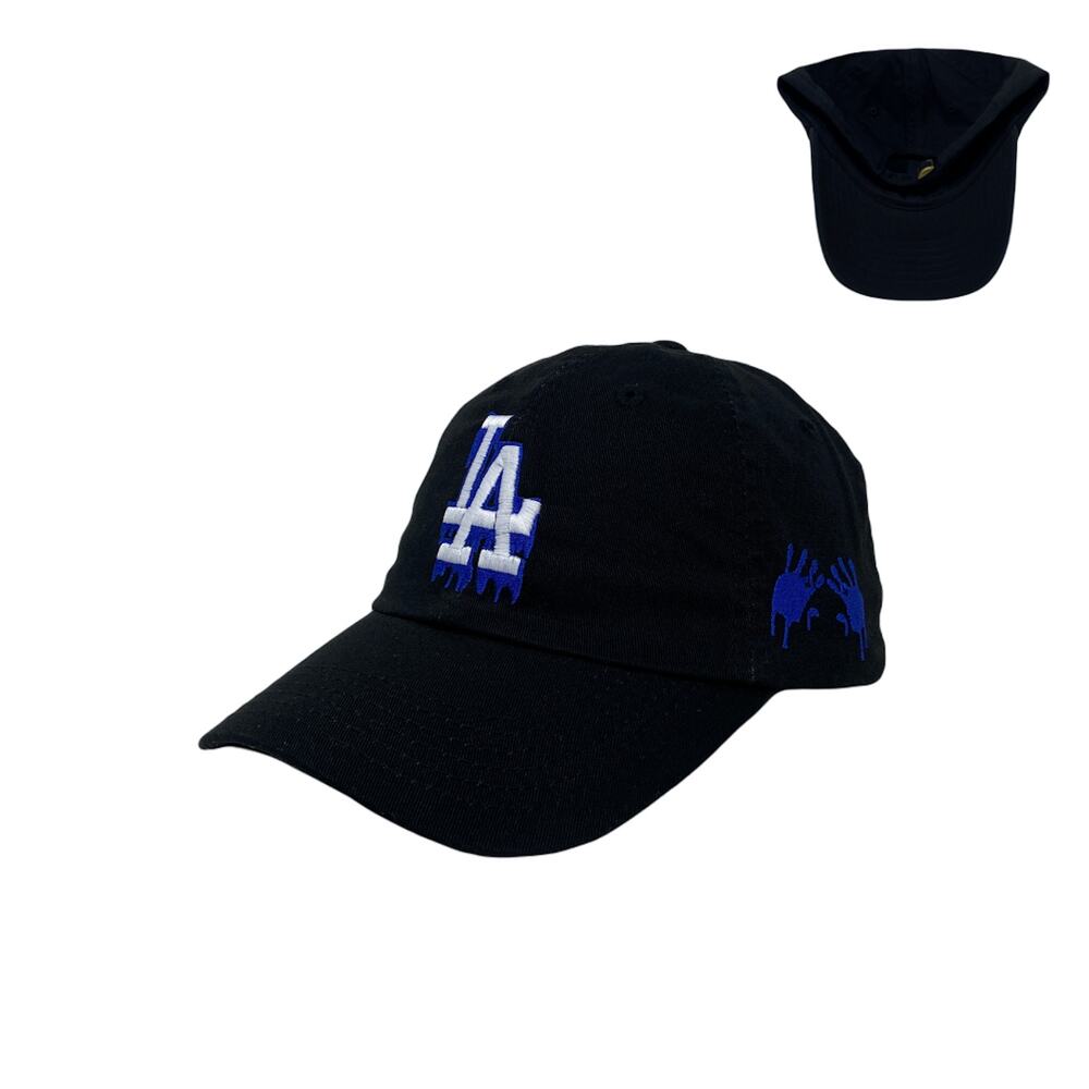 Los Angeles LA Drip Bloody Hands Halloween Slouch Dad Hat